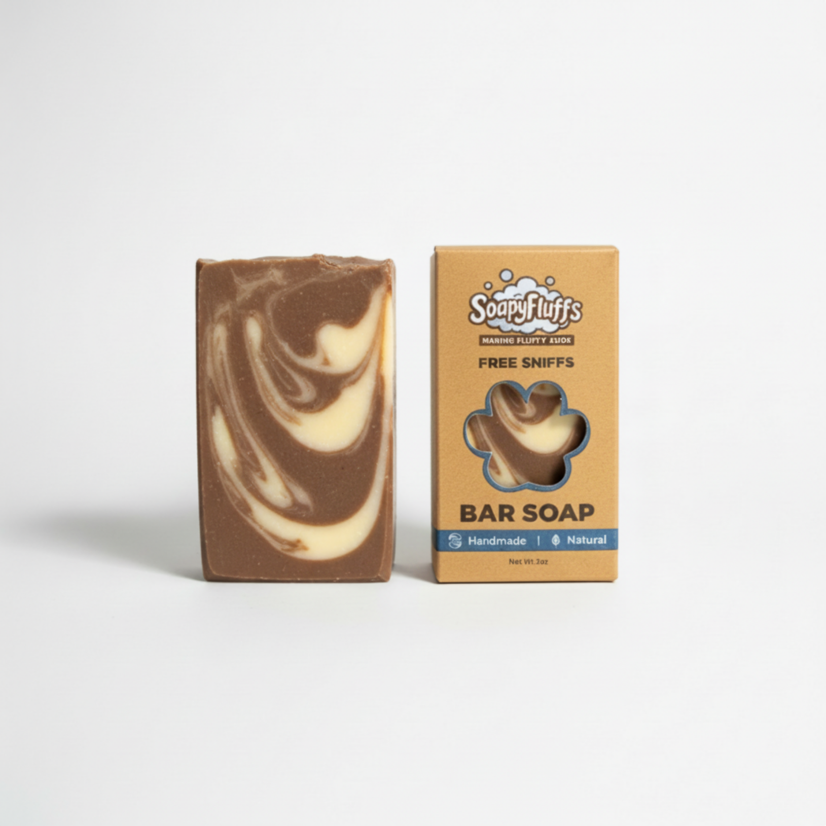 Root Beer Butterscotch Artisan Soap – Sweet & Nostalgic | Soapyfluffs