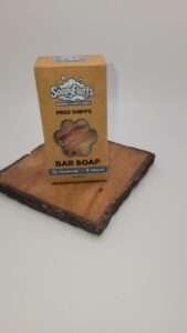 Cherry Almond Mini Artisan Soap by Soapyfluffs – Luxurious Fragranced with Cherries & Marzipan
