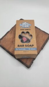 Black Raspberry Vanilla Mini Artisan Soap by Soapyfluffs – Luxurious Fragrance with Vanilla & Berry