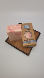 Candy Apple Mini Artisan Soap by Soapyfluffs – Luxurious Fragranced with Apples, Candy Vanilla