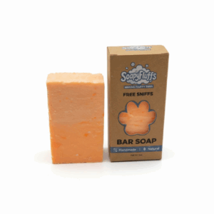 orange soda mini artisan soap by soapyfluffs – luxurious fragranced with vanilla & orange